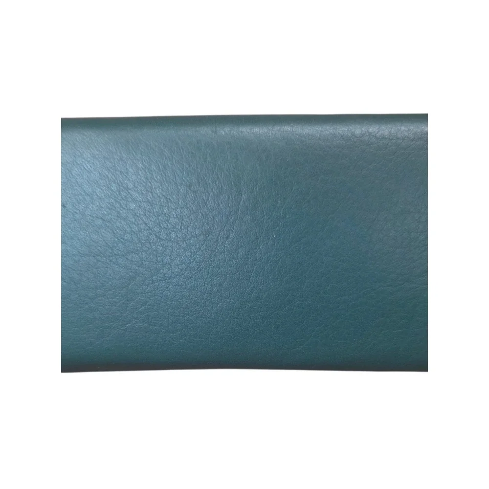 UGG Leather 6 Hook Key Case Green Snap Wallet Key Holder Compact Organizer